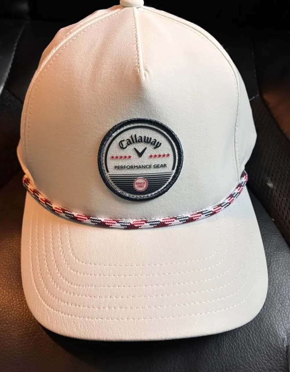 Callaway Bogey Free White Adjustable Golf Hat